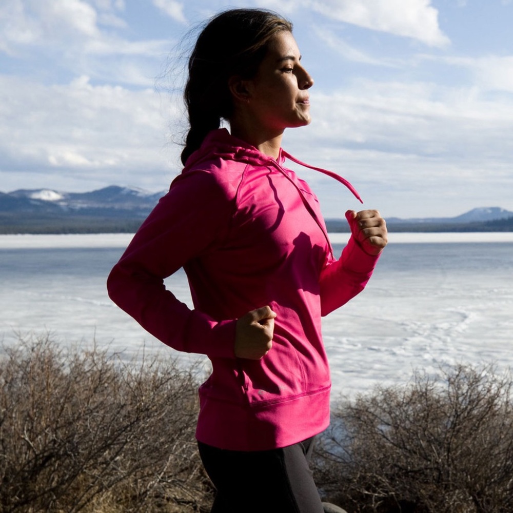 SportHill Pink Athletic Hoodie